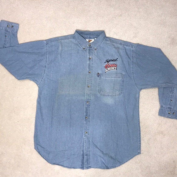 ONE LEFT! Sterling Marlin #40 Coors Light Chambray - Picture 2 of 8